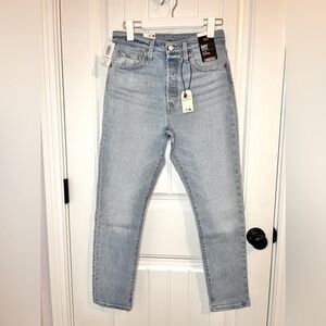 NWT Levi’s 501 Skinny Jean - Tango Light / Denim